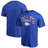 Kansas City Chiefs NFL Pro Line by Fanatics Branded Banner Wave T-Shirt Royal,baseball caps,new era cap wholesale,wholesale hats
